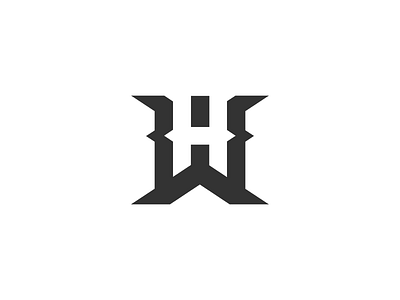 WH Monogram 2 logo logo design monogram weha west hartford fire department wh