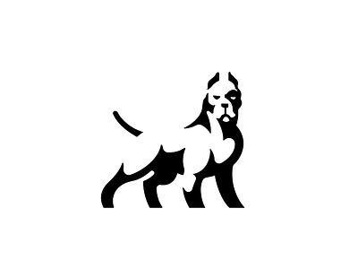 Dog V3 dog dog logo fitness gym logo logo mma pitbull