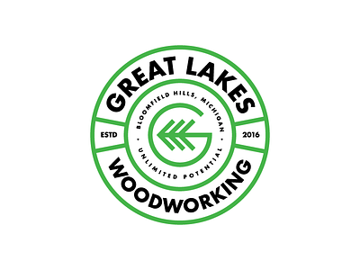 Great Lakes Wood Working Badge