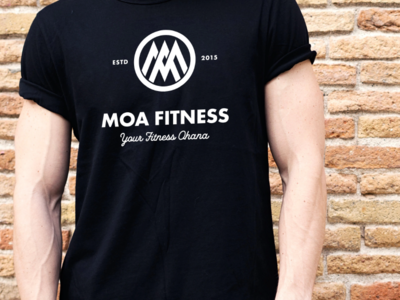 Moa Fitness Shirt Mockup