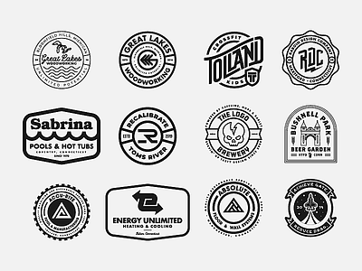 RDC Logofolio 4 | BADGES badge badge design badge hunting badge logo badgedesign badges branding design graphic design logo logo design
