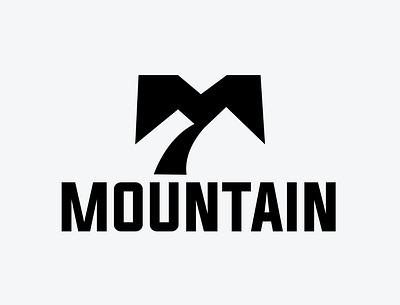 Mountain Logo design flatdesign logo minimalist mountain simple