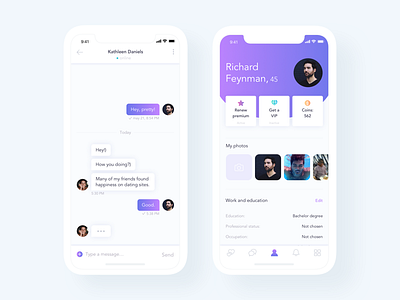 Soul Chat by Tania on Dribbble