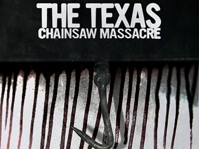 Texas Chainsaw horror poster print