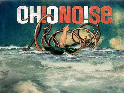 Ohio Noise Promo Poster branding concept indierock poster print