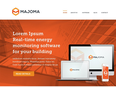 MAJOMA Webpage Design design software company ui ux