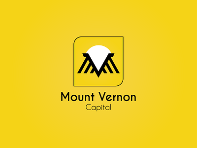 Mt. Vernon Capital Logo branding design graphic design logo modernism modernist vector