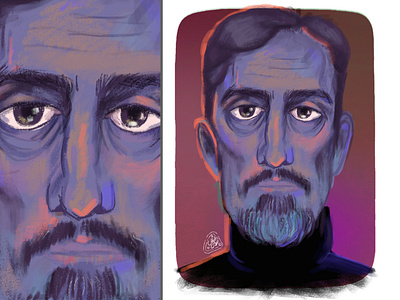 Portrait 06 (lights & colors study)