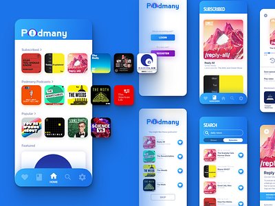 Podmany Podcast App