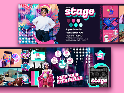 Stage Stylescape app brand branding design mobile mobile app design stylescape ui uidesign uiux userinterface