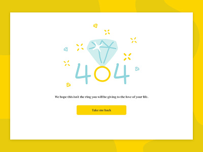 Fun 404 Page 404 404 page daily ui 8 dailyui dailyui100 design illustration simple ui