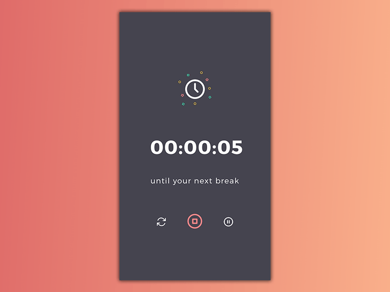 Daily UI #014: Countdown Timer