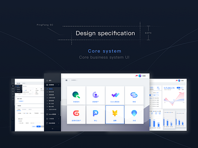 Core system icon ui web