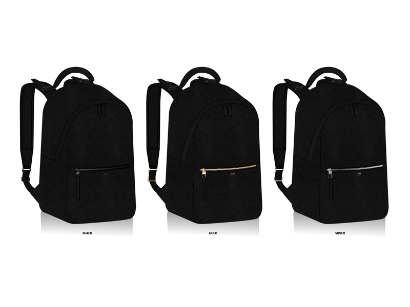 ISM Backpacks leather backpack leather goods leather hardware minimalist design backpack design industrial design product design minimalism minimalist backpack