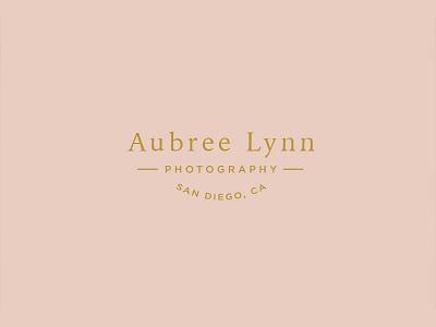 Aubree Lynn Rebrand aubree lynn branding design identity logo photographer photography type typography