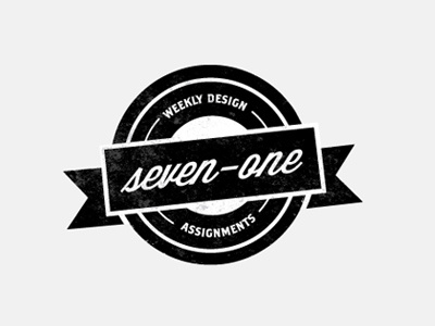 seven-one blog blog logo logo texture type wisdom script