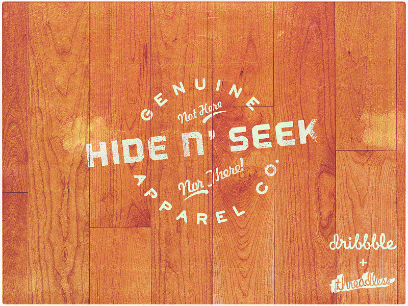 Hide n' Seek apparel – Threadless its joke a
