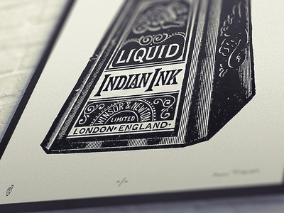 Indian Ink Print