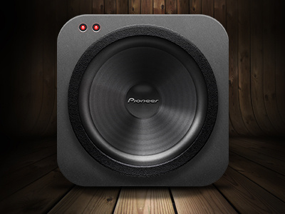 Pioneer Woofer Icon
