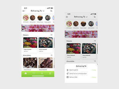 Mersal Flower Delivery App