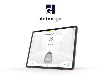 Drive&go app branding design graphic design icon illustration logo ui ux