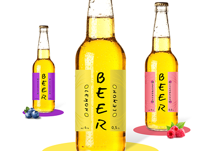 Fruit beer app bottle branding design graphic design icon illustration logo package ui ux vector