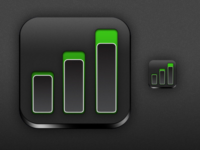 app update app green grey icon iphone