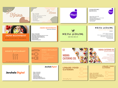 Business Card Design For Brand