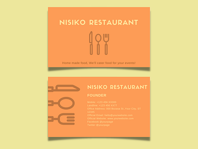 Give your Restaurant a Good Name