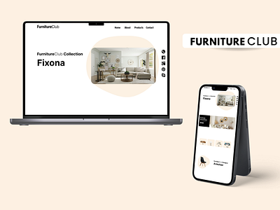 Furniture Club Ui Website For Furniture Store branding graphic design ui uidesign uidesigner uidesingers ux uxdesign uxdesigners webdesign webdesigns website websitedesign websiteinspiration websitetemplate