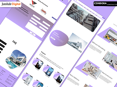 Construction website Ui design for Business branding constructionwebsite design graphic design illustration ui uidesign uidesigners uiux ux uxdesign uxdesigners vector webagency webdesign websitedesigner websitedeveloper websitedevelopers