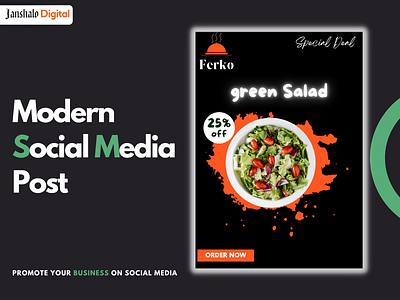 Restaurant Social Media Post - Ferko