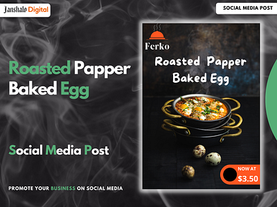 Restaurant Facebook Post brand branding digital marketing facebook restaurant post graphic design instagram post design marketing promotion promotional post restaurant marketing social media agency social media design social media post web agency