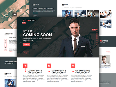 ComeLooks - Multipurpose Business WordPress Theme agency business creative design multipurpose portfolio responsive theme wordpress