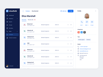 Cloudtalk redesign