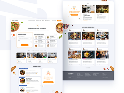 Don Appetit - Website Redesign 3 food gastronomy landing page redesign responsive website