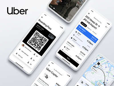 Uber Copter Takes the Sky aerial chopper clean copter helicopter minimal product ridesharing uber ui ux