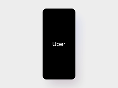 Rider Launch Transition app launch launch screen launcher map pin rider uber ui