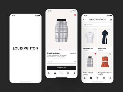 Louis Vuitton Mobile App Concept