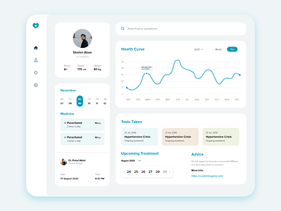 Medical dashboard ui apps dashboard medical medical app medical dashboard minimal ui ux