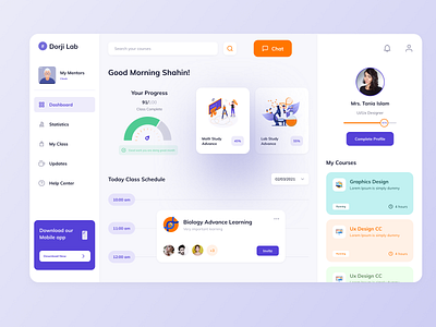 Education Dashboard Design