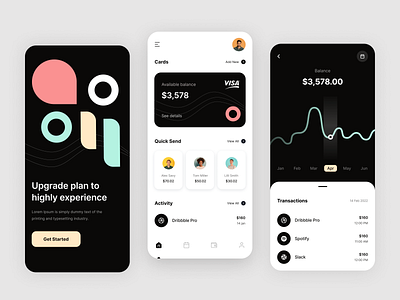 Finance App Design