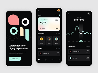 Finance App Design