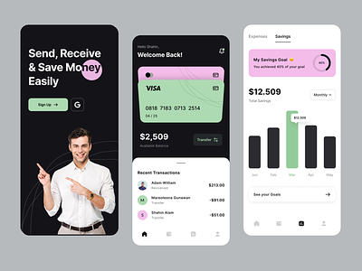 Finance App Design ai app apps apps design chatgpt cle clean dashboard design finance fintech minimal mobile app trendy ui ux
