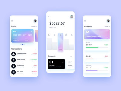 Finance App Design