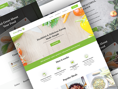 Website Design For Food Delivery Company food meal ui ui ux website ui