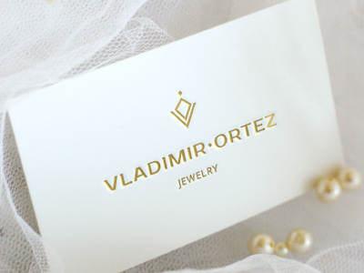 Vladimir Ortez Jewelry brand mark design graphic design logo logo mark logotype mark minimal logo minimalistic logo symbol