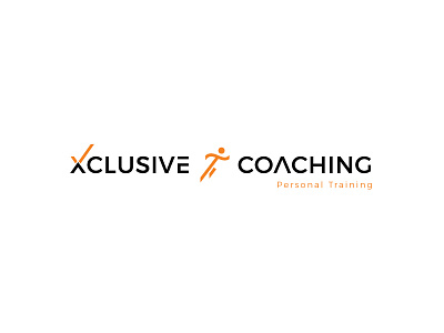 xclusive coaching - Personal Trainer Logotype brand branding logo logotype typography