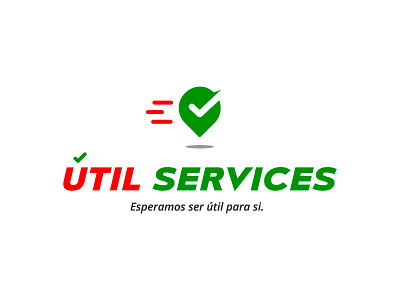 Logo Útil Services - Fast Delivery Services brand branding icon logo logotype mark typography