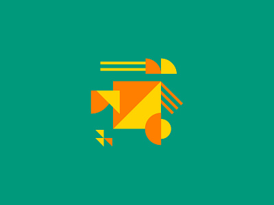 Simple Shapes, Lines and Colors 2 colors forms geometric illustration shapes